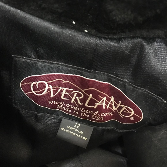 Overland rare suede coat with bone beading. - Picture 5 of 10